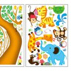 muursticker-dieren-bos-verpakking