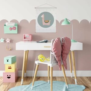 Textielposter-lama-kinderkamer