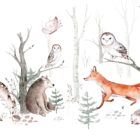 Organische-vorm-bosdieren