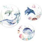 Muurcirkel- set-zeedieren