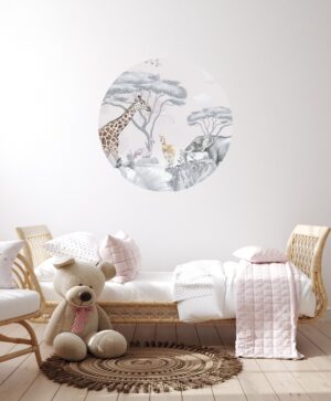 behangcirkel-pink-safari