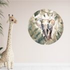 behangcirkel-olifant