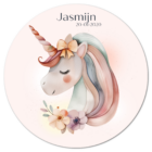 muurcirkel-unicorn-gepersonaliseerd