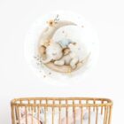 behangcirkel-slapende-olifant