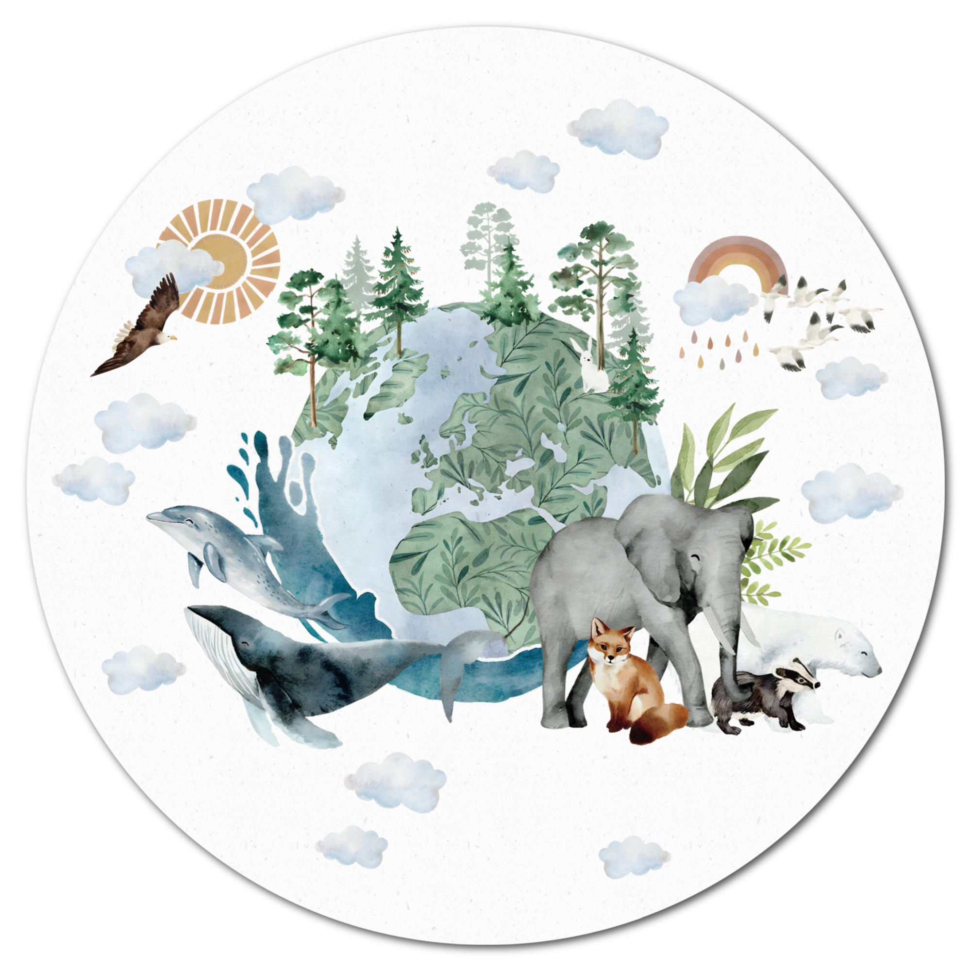 muurcirkel-planet-earth muurcirkel-planet-earth