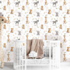 Behang-safari-dieren
