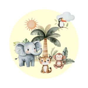 muursticker-safari