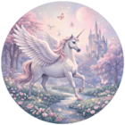 Behangcirkel-unicorn