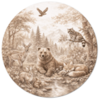 muurcirkel-bosdieren