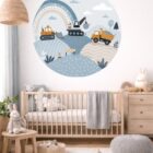 behangcirkel-voertuigen-kinderkamer